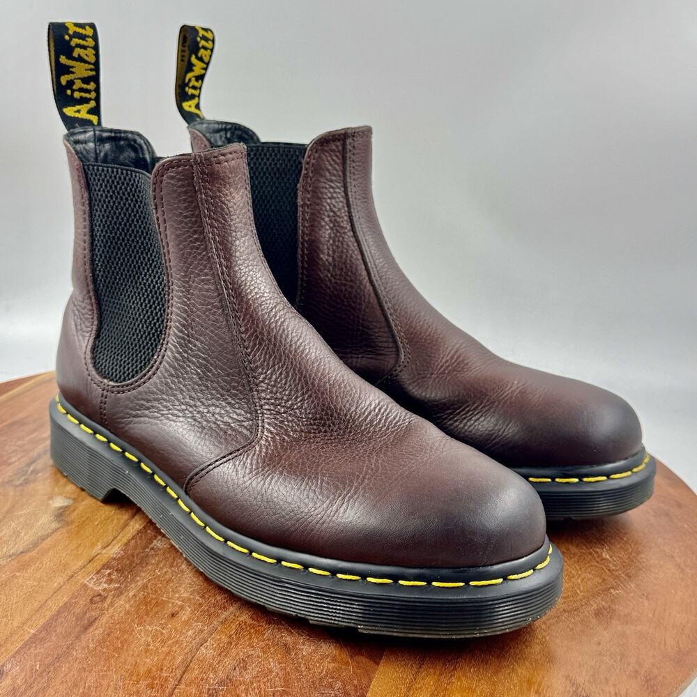 Dr. Martens Chelsea Boots 2976 YS Men’s Size 8/ Women's Size 9 Brown Doc Martens